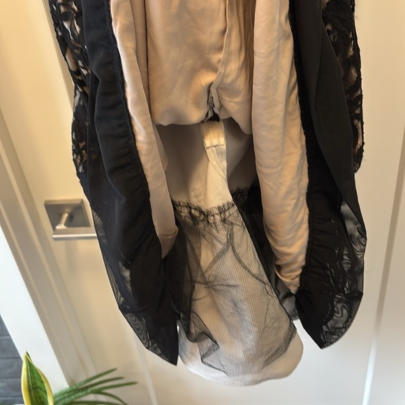 Sz10 Eliza J Fit and Flare Black Lace sleeveless dress VVGUC - Picture 8 of 9